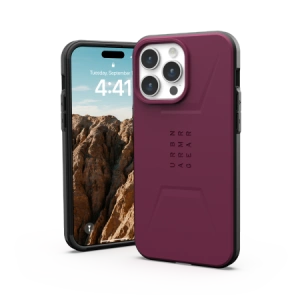 Buy UAG Urban Armor Gear Civilian MagSafe Apple iPhone 15 Pro Max (bordeaux) - UAG1287 - {ean13} - Home Screen Store Europe