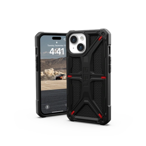 Kup Etui UAG Urban Armor Gear Monarch Apple iPhone 15 (kevlar fekete) - UAG1288 - {ean13} - Sklep Home Screen