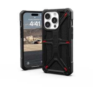 Kup Etui UAG Urban Armor Gear Monarch Apple iPhone 15 Pro (kevlar fekete) - UAG1290 - {ean13} - Sklep Home Screen