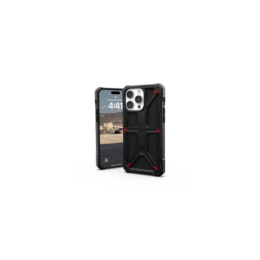 Etui UAG Urban Armor Gear Monarch Apple iPhone 15 Pro Max (kevlar black)