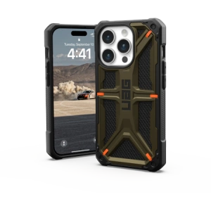 Kup Etui UAG Urban Armor Gear Monarch Apple iPhone 15 Pro (kevlar elem zöld) - UAG1292 - {ean13} - Sklep Home Screen