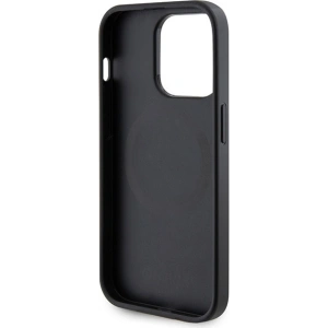 Etui Guess GUHMP15LPSAHMCK Apple iPhone 15 Pro hardcase Saffiano MagSafe czarny/black
