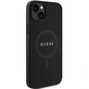 Kup Etui Guess GUHMP15MPSAHMCK Apple iPhone 15 Plus / 14 Plus hardcase Saffiano MagSafe czarny/black - GUE2940 - {ean13} - Sklep Home Screen