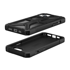 Kup Urban Armor Gear Apple Husă UAG Monarch iPhone 15 Plus / 14 Plus (fibră de carbon) - UAG1295 - {ean13} - Sklep Home Screen