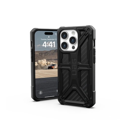 Kup Urban Armor Gear Apple Husă UAG Monarch iPhone 15 Pro (fibră de carbon) - UAG1296 - {ean13} - Sklep Home Screen