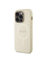 Kup Etui Guess GUHMP15XPSAHMCB Apple iPhone 15 Pro Max hardcase Saffiano MagSafe złoty/gold - GUE2945 - {ean13} - Sklep Home Screen
