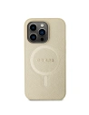 Kup Etui Guess GUHMP15XPSAHMCB Apple iPhone 15 Pro Max hardcase Saffiano MagSafe złoty/gold - GUE2945 - {ean13} - Sklep Home Screen