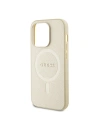 Kup Etui Guess GUHMP15XPSAHMCB Apple iPhone 15 Pro Max hardcase Saffiano MagSafe złoty/gold - GUE2945 - {ean13} - Sklep Home Screen