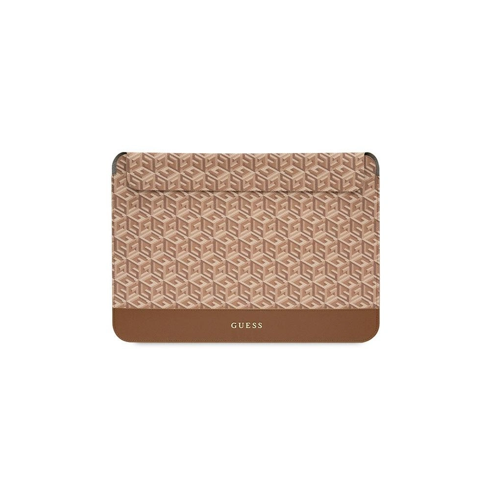 Etui Guess Sleeve GUCS16HGCFSEW laptopy do 16 cali GCube Stripes brązowy/brown