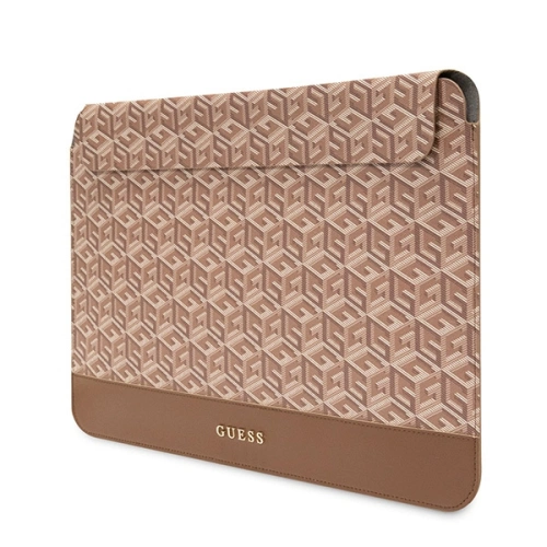 Buy Guess Sleeve GUCS16HGCFSEW laptops up to 16 inch GCube Stripes brown - GUE2948 - {ean13} - Home Screen Store Europe