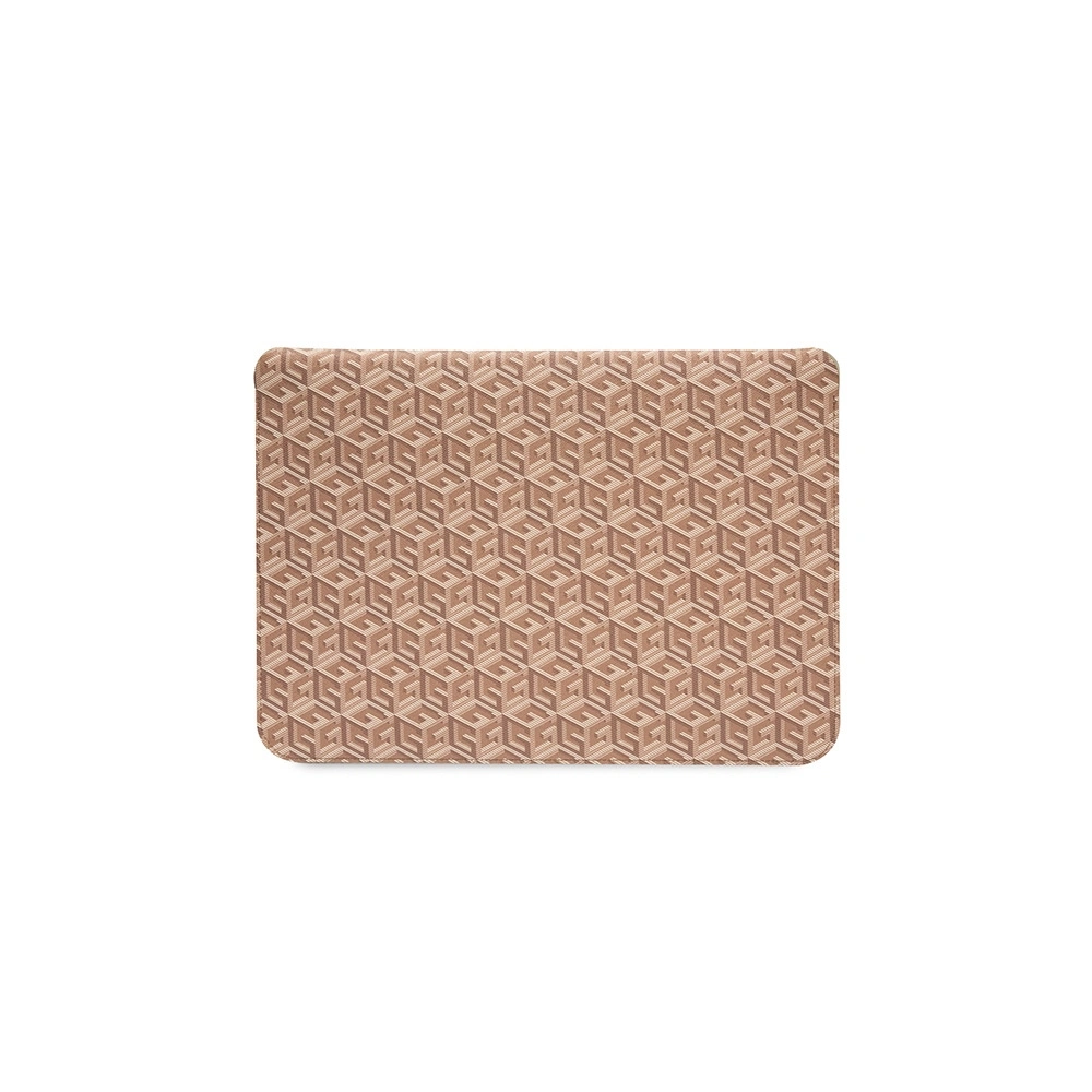 Etui Guess Sleeve GUCS16HGCFSEW laptopy do 16 cali GCube Stripes brązowy/brown