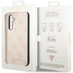 Buy Guess GUHCSA54G4GFPI Samsung Galaxy A54 5G pink hard case 4G Metal Gold Logo - GUE2611 - {ean13} - Home Screen Store Europe