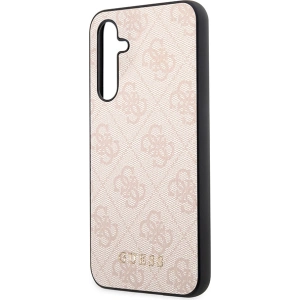 Buy Guess GUHCSA54G4GFPI Samsung Galaxy A54 5G pink hard case 4G Metal Gold Logo - GUE2611 - {ean13} - Home Screen Store Europe