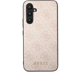 Buy Guess GUHCSA54G4GFPI Samsung Galaxy A54 5G pink hard case 4G Metal Gold Logo - GUE2611 - {ean13} - Home Screen Store Europe