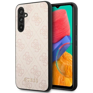 Buy Guess GUHCSA54G4GFPI Samsung Galaxy A54 5G pink hard case 4G Metal Gold Logo - GUE2611 - {ean13} - Home Screen Store Europe