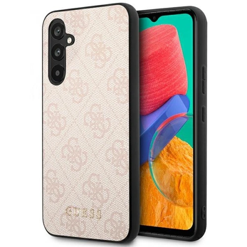 Kup Etui Guess GUHCSA54G4GFPI Samsung Galaxy A54 5G różowy/pink hard case 4G Metal Gold Logo - GUE2611 - {ean13} - Sklep Home Screen
