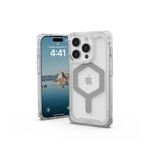 Buy UAG Urban Armor Gear Plyo MagSafe Apple iPhone 15 Pro (ice-silver) - UAG1310 - {ean13} - Home Screen Store Europe