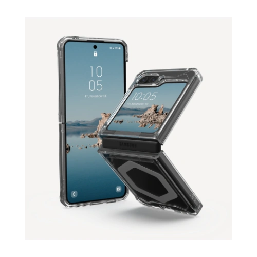Buy UAG Urban Armor Gear Plyo Pro Samsung Galaxy Flip5 with magnetic module (ice-silver) - UAG1314 - {ean13} - Home Screen Store Europe