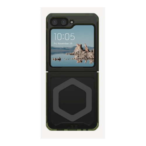 Kup Urban Armor Gear Samsung Husă UAG Plyo Pro Galaxy Flip5 cu modul magnetic (gri măsliniu-spațial) - UAG1316 - {ean13} - Sklep Home Screen