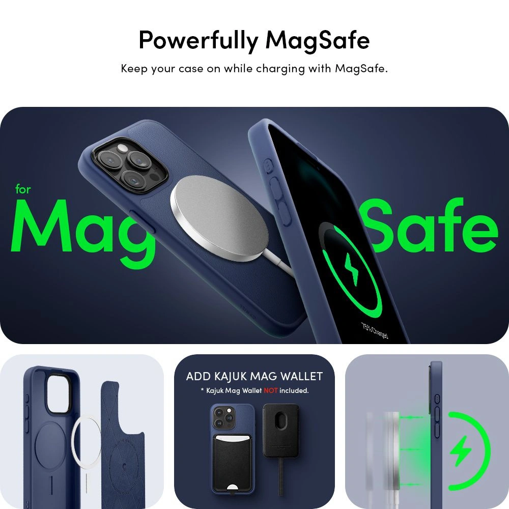 Etui Spigen Cyrill Kajuk Mag MagSafe Apple iPhone 15 Pro Max Navy
