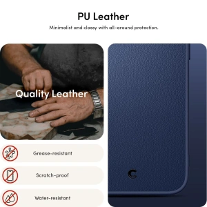 Buy Spigen Cyrill Kajuk Mag MagSafe Apple iPhone 15 Pro Max Navy - SPN3097 - {ean13} - Home Screen Store Europe