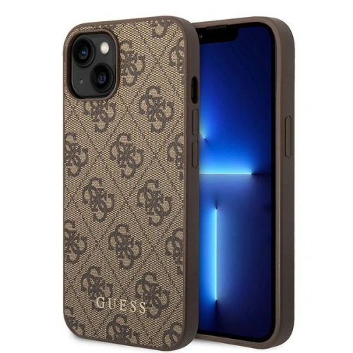 Kup Case Guess GUHCP15MG4GFBR Apple iPhone 15 Plus / 14 Plus Hartschale 4G Metall Gold-Logo braun/braun - GUE2951 - {ean13} - Sklep Home Screen