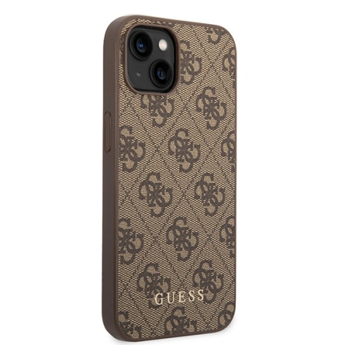 Kup Case Guess GUHCP15MG4GFBR Apple iPhone 15 Plus / 14 Plus Hartschale 4G Metall Gold-Logo braun/braun - GUE2951 - {ean13} - Sklep Home Screen