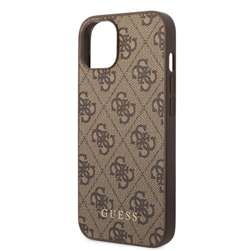 Kup Case Guess GUHCP15MG4GFBR Apple iPhone 15 Plus / 14 Plus Hartschale 4G Metall Gold-Logo braun/braun - GUE2951 - {ean13} - Sklep Home Screen