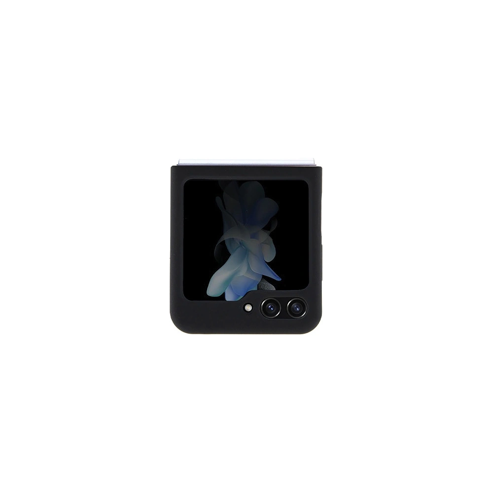 Etui Karl Lagerfeld KLHCZF5SNIKBCK Samsung Galaxy Z Flip5 hardcase Silicone Ikonik czarny/black