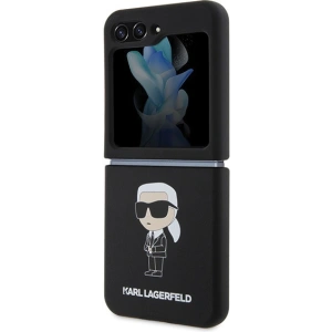 Kup Etui Karl Lagerfeld KLHCZF5SNIKBCK Samsung Galaxy Z Flip5 hardcase Silicone Ikonik černý/black - KLD1713 - {ean13} - Sklep Home Screen