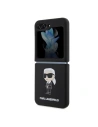 Kup Karl Lagerfeld Samsung Carcasă KLHCZF5SNIKBCK Galaxy Z Flip5 hardcase Silicone Ikonik negru/negru - KLD1713 - {ean13} - Sklep Home Screen