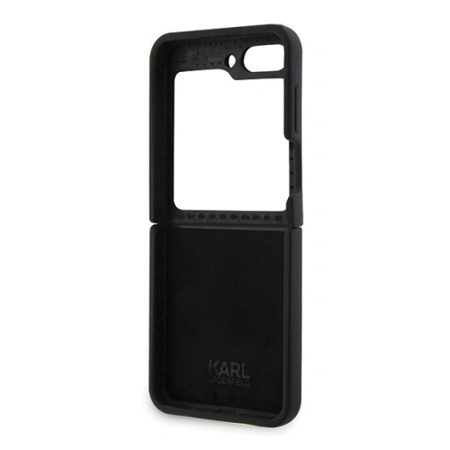 Kup Etui Karl Lagerfeld KLHCZF5SNIKBCK Samsung Galaxy Z Flip5 hardcase Silicone Ikonik černý/black - KLD1713 - {ean13} - Sklep Home Screen