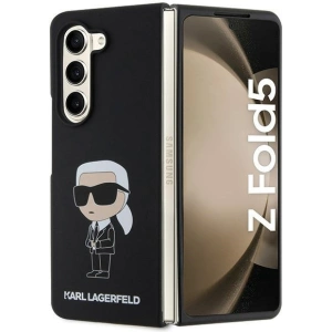 Kup Case Karl Lagerfeld KLHCZFD5SNIKBCK Samsung Galaxy Z Fold5 Hardcase Silikon Ikonik schwarz/black - KLD1714 - {ean13} - Sklep Home Screen