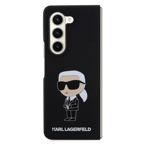 Kup Etui Karl Lagerfeld KLHCZFD5SNIKBCK Samsung Galaxy Z Fold5 hardcase Silicone Ikonik černý/black - KLD1714 - {ean13} - Sklep Home Screen