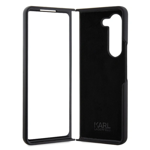 Kup Etui Karl Lagerfeld KLHCZFD5SNIKBCK Samsung Galaxy Z Fold5 kemény tok Szilikon Ikonik fekete/black - KLD1714 - {ean13} - Sklep Home Screen