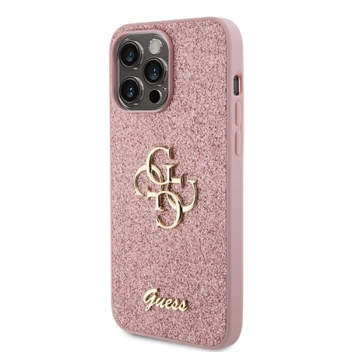 Kup Etui Guess GUHCP15XHG4SGP Apple iPhone 15 Pro Max hardcase Glitter Script Big 4G růžový/pink - GUE2952 - {ean13} - Sklep Home Screen