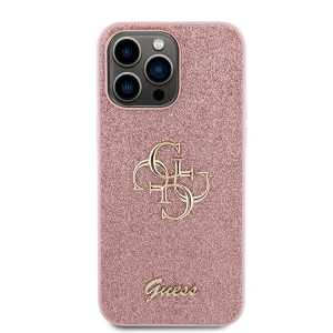 Buy Guess GUHCP15XHG4SGP Apple iPhone 15 Pro Max hardcase Glitter Script Big 4G pink - GUE2952 - {ean13} - Home Screen Store Europe