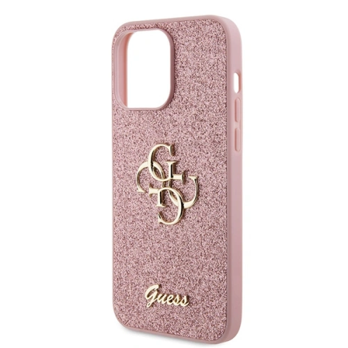 Kup Etui Guess GUHCP15XHG4SGP Apple iPhone 15 Pro Max hardcase Glitter Script Big 4G růžový/pink - GUE2952 - {ean13} - Sklep Home Screen