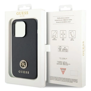 Kup Etui Guess GUHCP15XPS4DGPK Apple iPhone 15 Pro Max hardcase Strass Metal Logo czarny/black - GUE2953 - {ean13} - Sklep Home Screen
