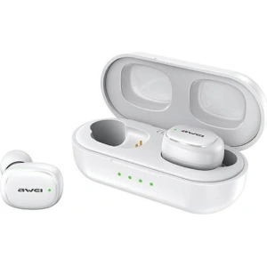 Buy AWEI T13 Pro Bluetooth 5.1 TWS headphones + docking station white - AWEI163 - {ean13} - Home Screen Store Europe