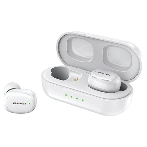 Kup Słuchawki TWS AWEI T13 Pro Bluetooth 5.1 + stacja dokująca biały/white - AWEI163 - {ean13} - Sklep Home Screen