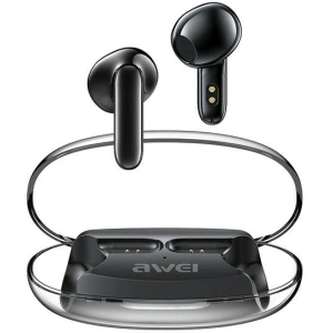 Kup Słuchawki TWS AWEI T85 ENC Bluetooth 5.3 + stacja dokująca czarny/black - AWEI166 - {ean13} - Sklep Home Screen