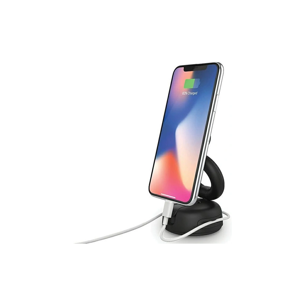 Uchwyt samochodowy na kokpit / przednią szybę POPSOCKETS PopMount Car Dash & Windowshield czarny/black