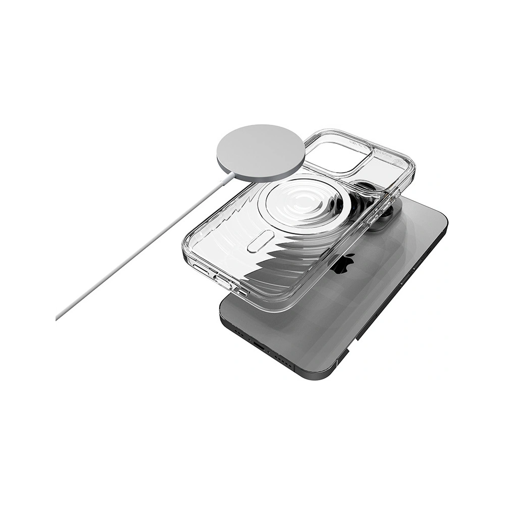 Etui STM Reawaken Ripple MagSafe Apple iPhone 15 (Clear)