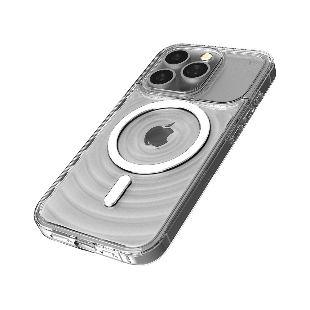 Etui STM Reawaken Ripple MagSafe Apple iPhone 15 Pro Max (Clear)