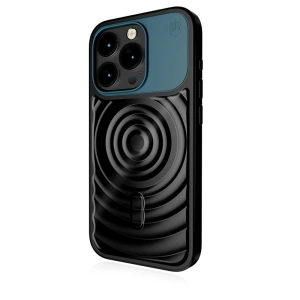 Kup Etui STM Reawaken Ripple MagSafe Apple iPhone 15 Pro Max (Black / Atlantic) - STM51 - {ean13} - Sklep Home Screen