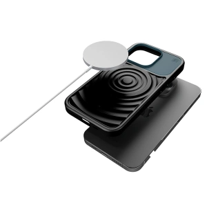 Buy STM Reawaken Ripple MagSafe Apple iPhone 15 Pro Max (Black / Atlantic) - STM51 - {ean13} - Home Screen Store Europe