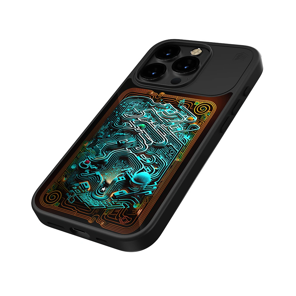 Etui STM Reveal Warm MagSafe Apple iPhone 15 Pro Max (Black Realm)