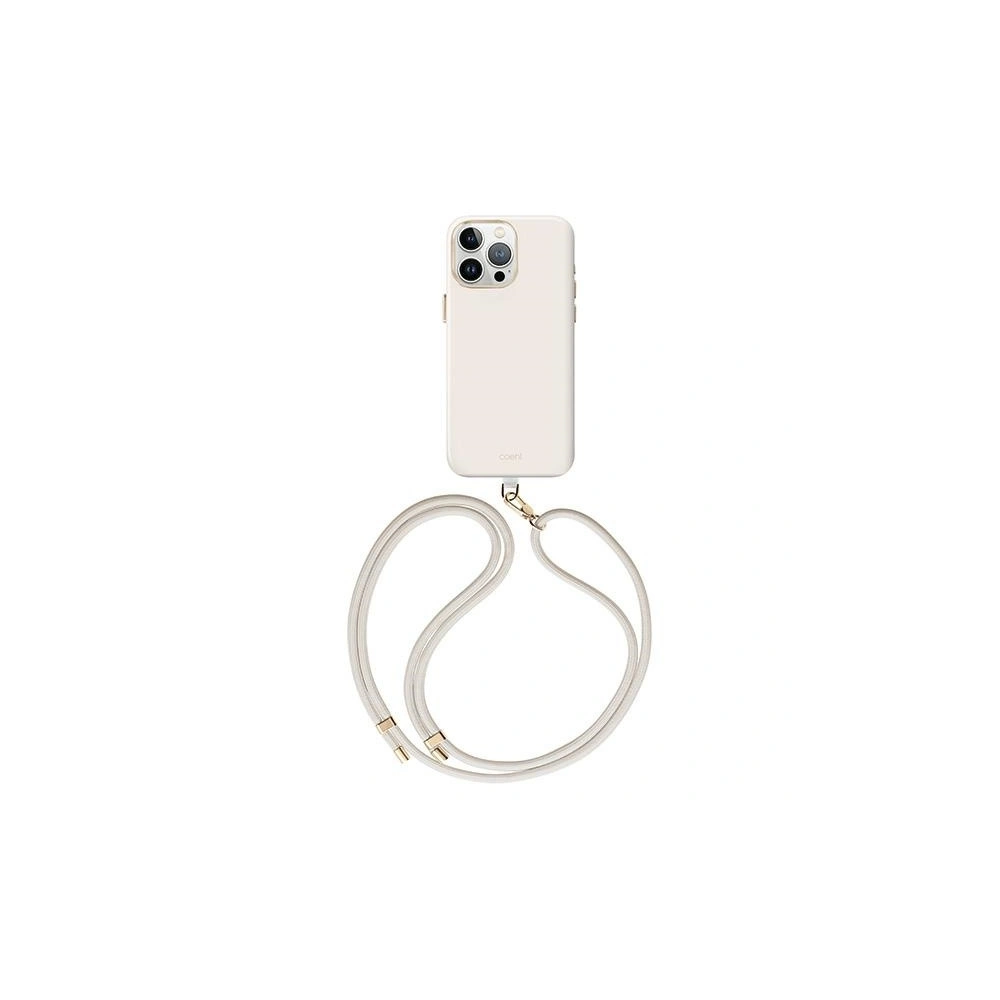 Etui UNIQ Coehl Creme Apple iPhone 15 Pro Max Magnetic Charging kość słoniowa/ivory