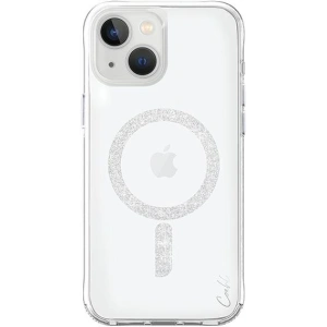 Etui UNIQ Coehl Glace Apple iPhone 15 Magnetic Charging srebrny/sparkling silver